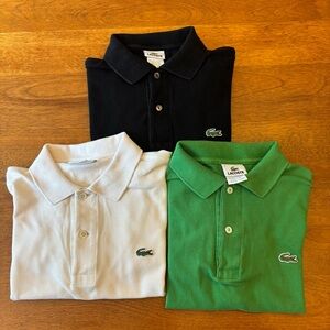 Lacoste | Lot of 3 Polo Shirts size 3 S
